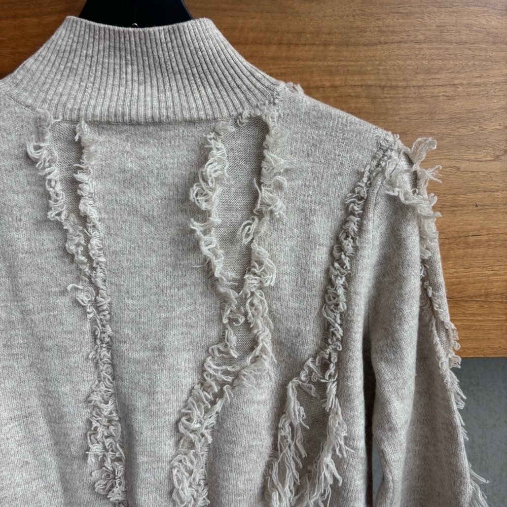 One Grey Day Turtleneck Sweater, Size XS - Picture 14 of 15